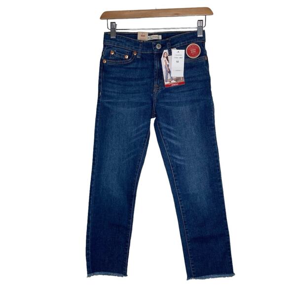 Levi’s Kids High Rise Ankle Straight Leg Jeans Denim Pants Girls Size 10 New NWT - Picture 10 of 10